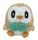 Rowlet Moko Moko Poke Plush 6 Sekiguchi 671601 Official Pokemon Plushes Toys Apparel
