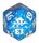 Eldritch Moon Blue Spindown Life Counter MTG Dice Life Counters Tokens