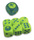 Sun Moon Celestial Storm Dice Set of 6 Dice with Bonus Die Green 