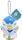 Piplup Laboratory Keychain Plush Official Pokemon Plushes Toys Apparel