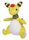 Ampharos Poke Plush 7 Allstar Collection PP28 Official Pokemon Plushes Toys Apparel