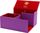 Dex Protection Purple Creation Line Large Deck Box DEXCLPU001 Deck Boxes Gaming Storage