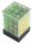 Chessex Borealis Maple Green w Yellow Set of 36 D6 CHX27965 Chessex Dice Supplies