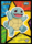 Squirtle 3 The First Movie Sticker Card Topps Pokemon 