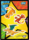 Charmander Charmeleon Charizard 8 The First Movie Sticker Card Topps Pokemon 