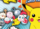 Pokemon and Poke Ball balloons P03 Puzzle Piece Series 3 Topps Pokemon Series 3 Topps 