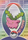  187 Hoppip Sticker Card Johto Series 1 Topps Pokemon 