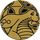 Pokemon Dragonite Collectible Coin Gold Mirror Holofoil 