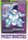 Nidoqueen File No 031 Carddass Pocket Monsters 