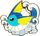 Pokemon Center Vaporeon Pin Colorful Campaign 