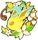 Pokemon Center Leafeon Pin Colorful Campaign 