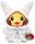 Holiday Pikachu Frosty Christmas Santa Costume 8 Pokemon Center 280844 Official Pokemon Plushes Toys Apparel