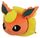 Flareon Lying Down Kororin Friends Poke Plush 7 1 2 Banpresto 38293 Official Pokemon Plushes Toys Apparel