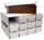 9600ct Card House Storage Box w 12 800ct Boxes HOUSE 12 802 BCW Detached Lid Deck Boxes Gaming Storage