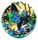 Pokemon Zeraora Collectable Coin Light Gold Shattered Holofoil Pokemon Coins Pins Badges
