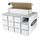 9600ct Card House Storage Box w 12 800ct Boxes HOUSE 12 800 BCW Attached Lid 