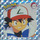 Pr18 Ash 1998 Pokemon Flipz Artbox Holo Sticker 