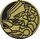 Pokemon Primal Groudon EX Collectible Coin Gold Mirror Holofoil Pokemon Coins Pins Badges