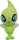 Celebi Mythical Squishy Collection Figure 