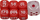 Pokemon Clear Red Damage Counter Dice 