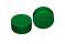 Ultra Pro Green Playmat Tube Caps UP84295 