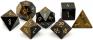 Tiger s Eye 7 Piece RPG Set Gemstone Dice 7 Piece Dice Sets