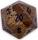 Picture Jasper Boulder 30mm Gemstone Dice 