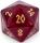 Zircon Garnet Boulder 30mm Gemstone Dice Boulder 30mm Dice