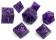 Wormhole Space Dice 7 Piece RPG Set 