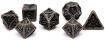 Pirate Dice Jolly Roger 7 Piece RPG set Alloy Dice 7 Piece Dice Sets