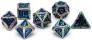 Pirate Dice Rogue Wave 7 Piece RPG set Alloy Dice 7 Piece Dice Sets