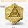 Dungeon Delve Runestones 25mm D20 Enchanted Parchment 