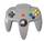Nintendo 64 Controller Grey 