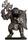 Orc Raider 08 Dungeons of Dread D D Miniatures Dungeons of Dread D D 