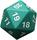 Koplow Green 55mm Count Down d20 12107 Chessex Dice Supplies