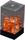 Crystal Caste Orange Crystal Translucent 10 D6 Dice Set CC1025 Dice Sets