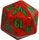 Gatecrash Gruul Red Green Spindown Life Counter MTG Dice Life Counters Tokens