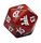 Champions of Kamigawa Red Spindown Life Counter MTG Dice Life Counters Tokens