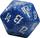Coldsnap Blue Spindown Life Counter MTG Dice Life Counters Tokens