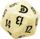 Deckmasters White Spindown Life Counter MTG Dice Life Counters Tokens
