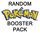Random Pokemon 9 10 or 11 Card Sealed Booster Pack Pokemon 