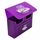 Monster Protectors Matte Purple Self Locking Double Deck Box SDI DD MPU Deck Boxes Gaming Storage