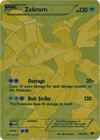 Pokemon Shining Legends Card: ZEKROM - 35/73 - Rare Holo - Recaptured LTD