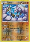 Onix REVERSE HOLO 61/108 Pokemon TCG XY Evolutions Card NM