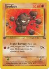 110/165 Geodude Common Reverse Holo Played Expedition 