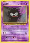 Pokemon Gastly #33 Portuguese 1st Edition Uncommon USED READ