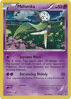 Holo Rare Black & White 11 Meloetta Legendary Treasures Pokemon Card 78/113
