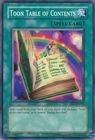 Toon Table of Contents - Yugioh | TrollAndToad