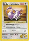 Details about   RATTATA Base Set 61/102 Shadowless Common Pokemon Card Near Mint