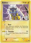 Raikou-EX - 105/108 - Full Art Ultra Rare - Pokemon Singles » BW5 Dark  Explorers - Untapped Games